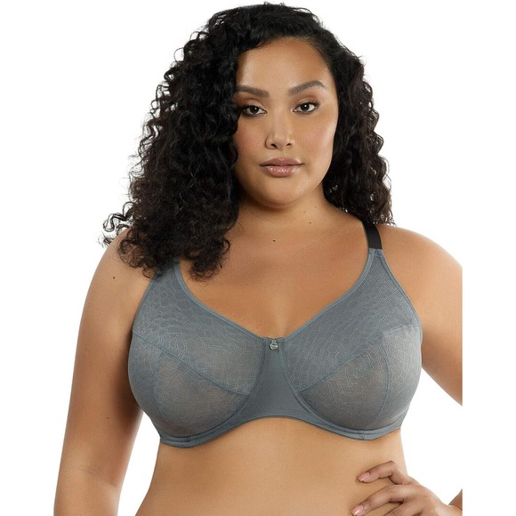 Parfait Women's Enora Full Coverage Unlined Minimizer Bra P5272 - Charcoal NWT - Picture 1 of 6